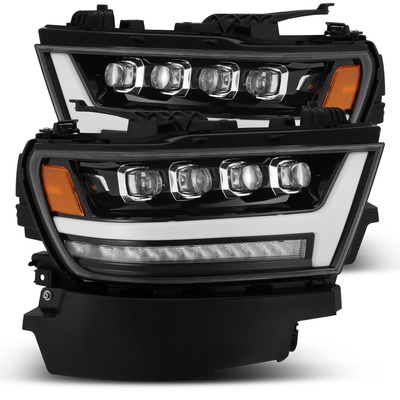 AlphaRex NOVA-Series LED Projector Headlights (Jet Black) - 880516