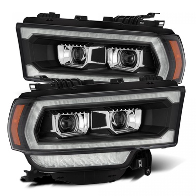 AlphaRex LUXX-Series LED Projector Headlights (Black) - 880550