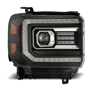 AlphaRex LUXX-Series LED Projector Headlights (Black) - 880615
