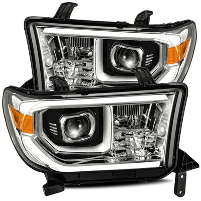 AlphaRex PRO-Series Projector Headlights Without Level Adjuster (Chrome) - 880786