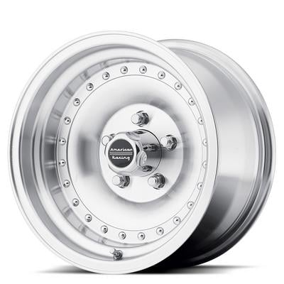 American Racing AR61 Outlaw I, 15x8 Wheel with 5 on 4.5 Bolt Pattern - Machined With Clear Coat - AR615865 -  American Racing Wheels