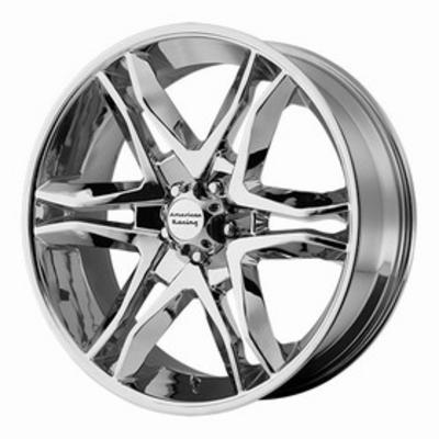 American Racing MAINLINE, 20x8.5 Wheel With 6 On 5.5 Bolt Pattern - Chrome - AR89328568215
