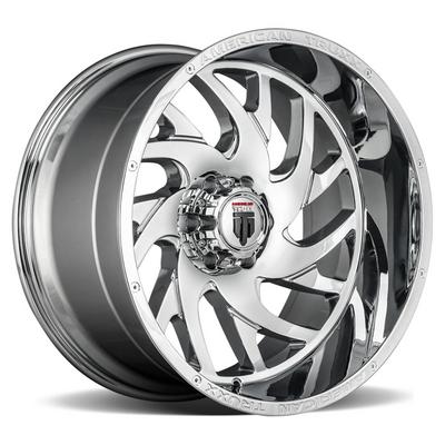 American Truxx AT1907 Xclusive Wheel, 22x12 With 6 On 5.5 Bolt Pattern - Chrome - 1907-22283C44