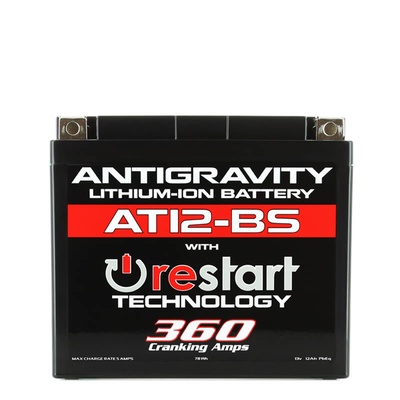 Antigravity AT12BS RE-START Lithium Battery - AG-AT12BS-RS