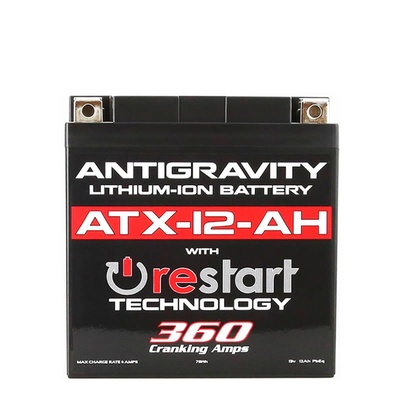 Antigravity ATX12-AH RE-START Lithium Battery - AG-ATX12-AH-RS