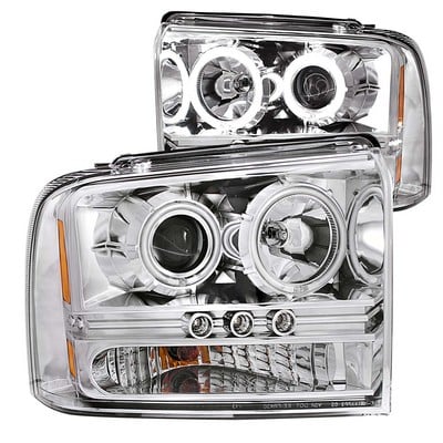 Anzo Projector Headlight Set With Halo - 111118