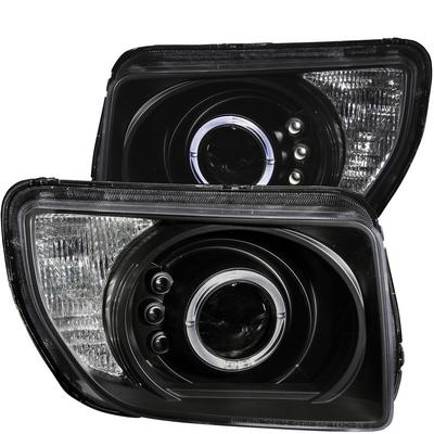 Anzo Projector Headlights With Halo (Black) - 121432