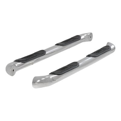 Aries Offroad 3-inch Round Side Bars (Stainless Steel) - 206010-2