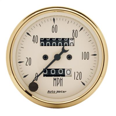 Auto Meter Golden Oldies Mechanical Speedometer, 3 1/8 Inch - 1593
