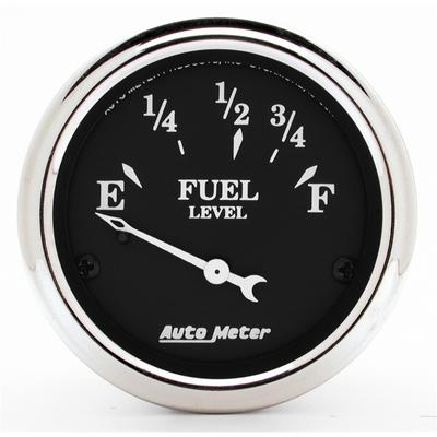 Auto Meter Old Tyme Black Fuel Level Gauge - 1716