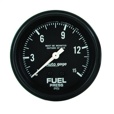 Auto Meter Autogage Fuel Pressure Gauge, 2-5/8 Inch - 2311