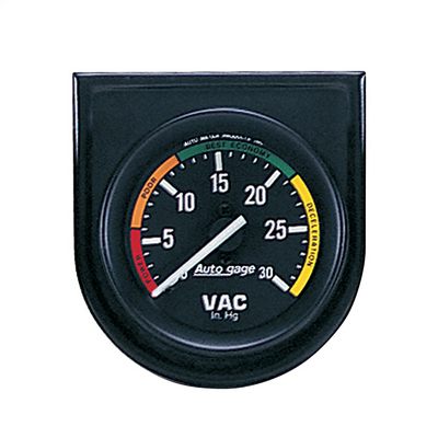 Auto Meter Autogage Vacuum Gauge Panel, Mechanical - 2337