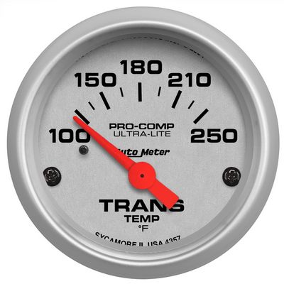 Auto Meter Ultra-Lite Electric Transmission Temperature Gauge - 4357