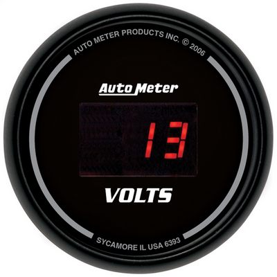 Auto Meter Sport-Comp Digital Voltmeter Gauge - 6393