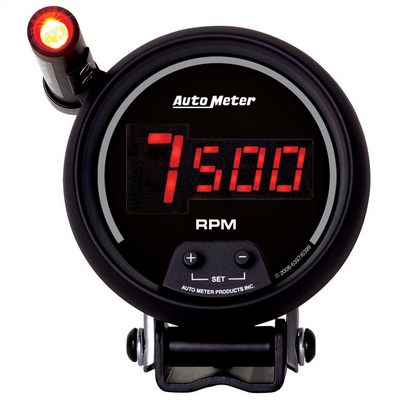 Auto Meter Sport-Comp Digital Tachometer (Black) - 6399
