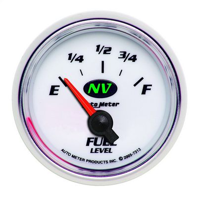 Auto Meter NV Electric Fuel Level Gauge - 7313