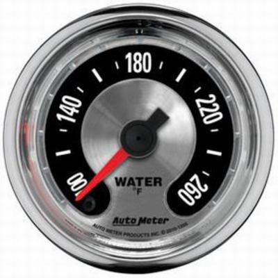 Auto Meter American Muscle Water Temperature Gauge - 1255