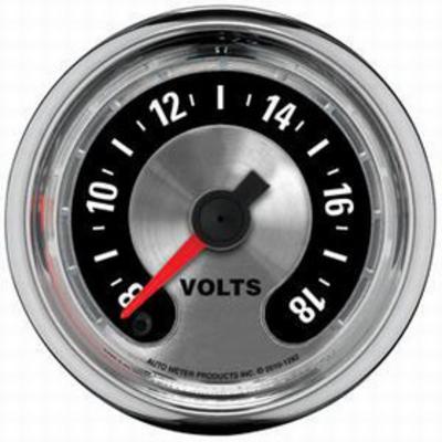 Auto Meter American Muscle Voltmeter, 2-1/16 Inch - 1282