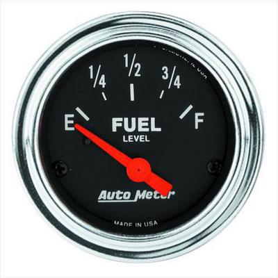 Auto Meter Traditional Chrome Electric Fuel Level Gauge - 2517