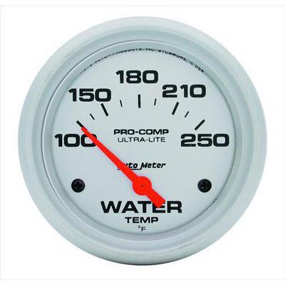 Auto Meter Ultra-Lite Electric Water Temperature Gauge - 4437