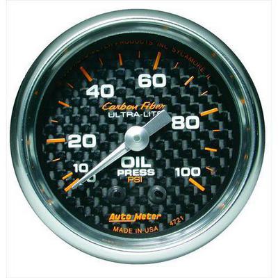 Image of Auto Meter 2-1/16 Inch Mechanical Oil Pressure Gauge - 4721