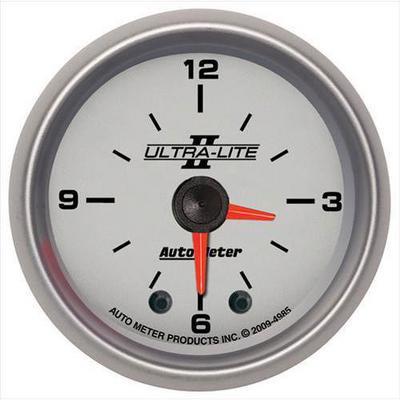 Auto Meter Ultra-Lite II Clock - 4985