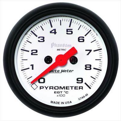 Auto Meter Phantom Electric Pyrometer Gauge Kit - 5744-M