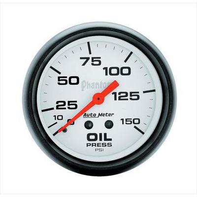 Auto Meter Phantom Mechanical Oil Pressure Gauge - 5823