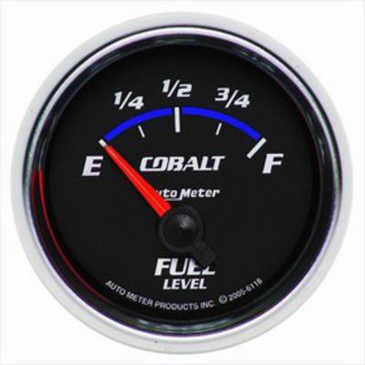 Auto Meter Cobalt Electric Fuel Level Gauge - 6116