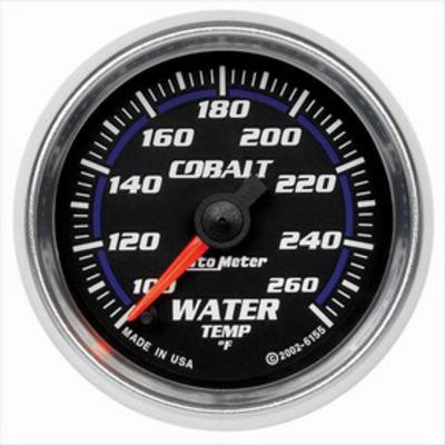 Auto Meter Cobalt Electric Water Temperature Gauge - 6155