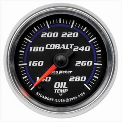 Auto Meter Cobalt Electric Oil Temperature Gauge - 6156