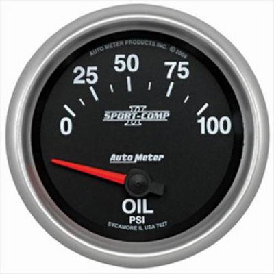 Auto Meter Sport-Comp II Electric Oil Pressure Gauge - 7627