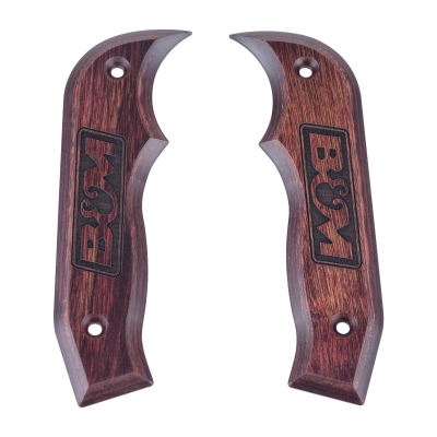 B&M Magnum Grip Automatic Shifter Side Plates (Rosewood) - 81086