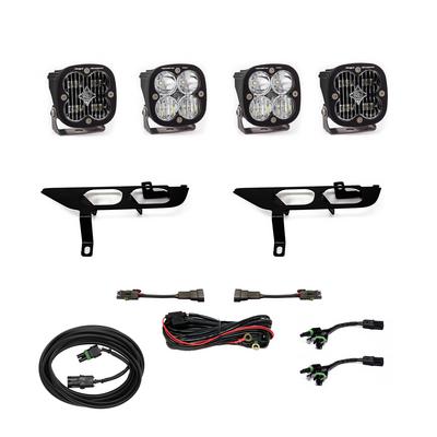Baja Designs SAE Clear/Pro DC Fog Light Pocket Kit With Toggle Switch Harness - 447699