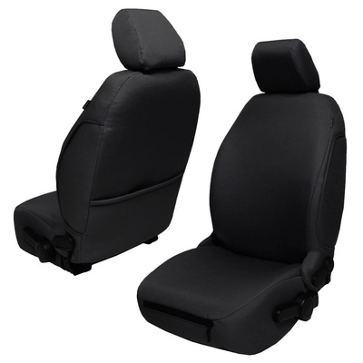 Bartact Base Line Performance Series Front Seat Covers (Black) - JKBC2013FPB