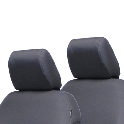 Bartact Tactical Series Front Seat Headrest Covers (Graphite) - JKHR2013FPG