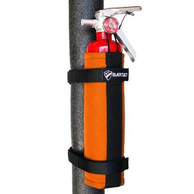 Bartact 2.5 LB Roll Bar Fire Extinguisher Holder Extreme (Orange) - RBIAFEH25N