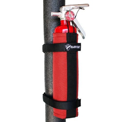 Bartact 2.5 LB Roll Bar Fire Extinguisher Holder Extreme (Red) - RBIAFEH25R