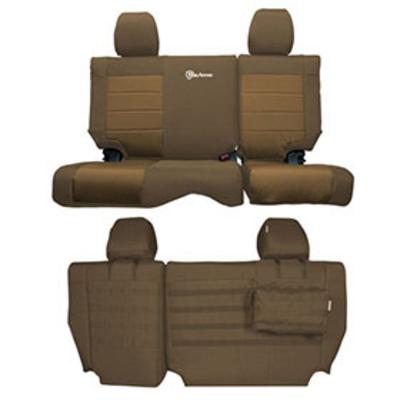 Bartact Tactical Series Rear Bench Seat Cover (Coyote/Coyote) - JKSC2013R4CC