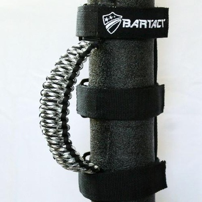 Bartact Paracord Roll Bar Grab Handles (Black/Urban Camo) - TAOGHUPBE
