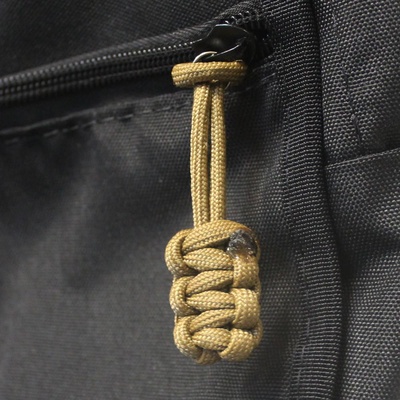 Bartact 550 Paracord Zipper Pulls with Key Ring - Set of 5 (Coyote) -  XXPZ5C
