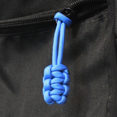 Bartact 550 Paracord Zipper Pulls With Key Ring - Set Of 5 (Cosmos Blue) - XXPZ5Z