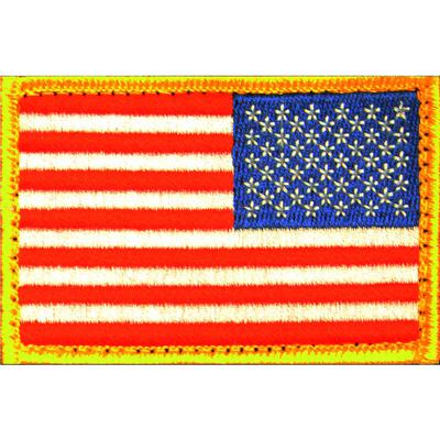 Bartact USA Flag Embroidered Patch (Red/White/Blue) - FLAGRV23RB