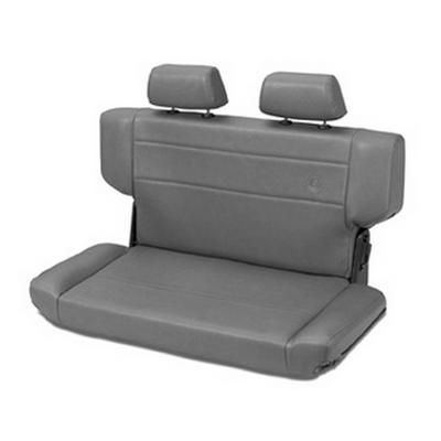 Bestop Trailmax II Fold and Tumble Rear Seat (Gray) - 39435-09