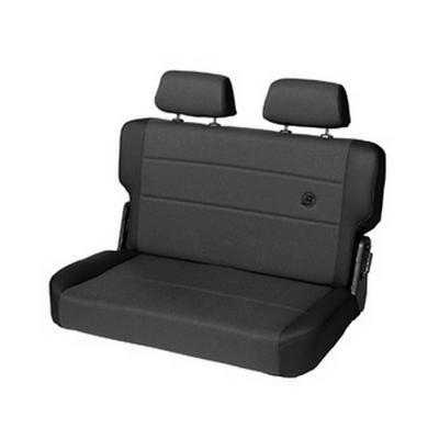 Bestop Trailmax II Fold and Tumble Rear Seat (Black) - 39441-15
