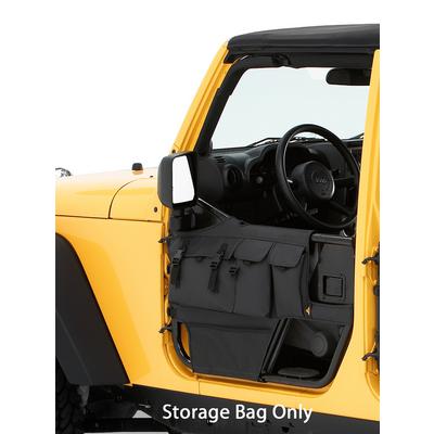 Bestop HighRock 4x4 Element Door Storage Bags (Black Denim) - 51812-15