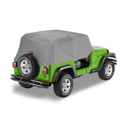 Bestop All Weather Full Door Coverage Trail Cover (Gray) - 81037-09