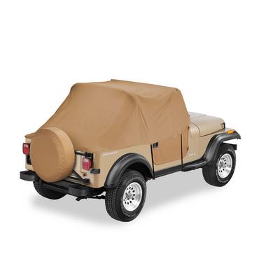 Bestop All Weather Full Door Coverage Trail Cover (Spice) - 81037-37