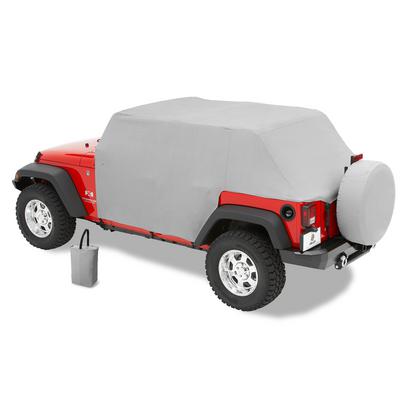 Bestop All Weather Full Door Coverage Trail Cover (Gray) - 81041-09
