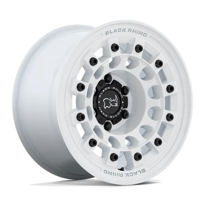 Black Rhino Fuji Wheel, 17x8 With 5 On 4.5 Bolt Pattern - Gloss White - BR004WX17801238